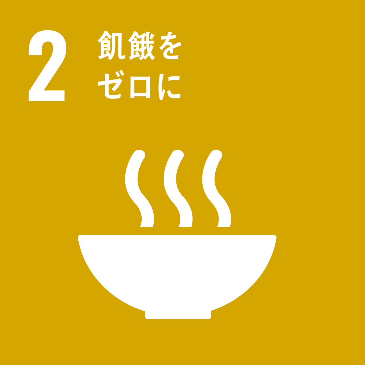 SDGs目標2　飢餓をゼロに
